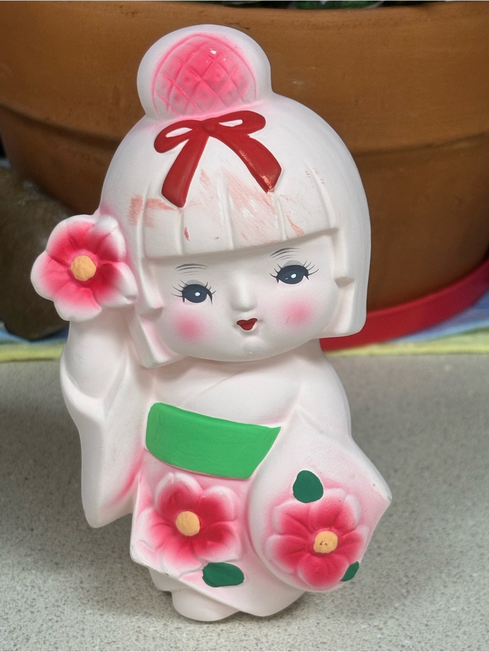 Vintage Japanese Porcelain Figurine